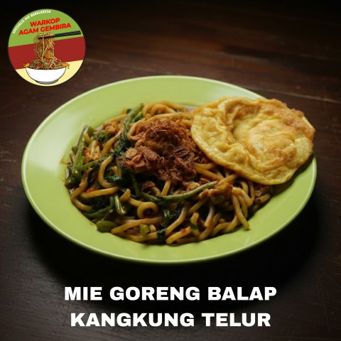 MIE GORENG BALAP KANGKUNG TELUR