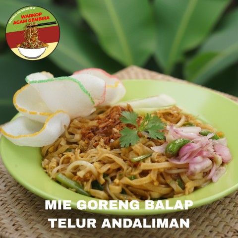 MIE GORENG BALAP TELUR ANDALIMAN 🌶️