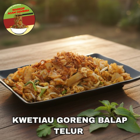 KWETIAU GORENG BALAP TELUR