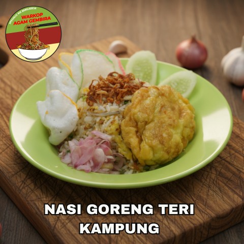NASI GORENG TERI KAMPUNG🌶️👍