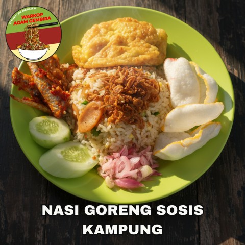 NASI GORENG SOSIS KAMPUNG🌶️👍