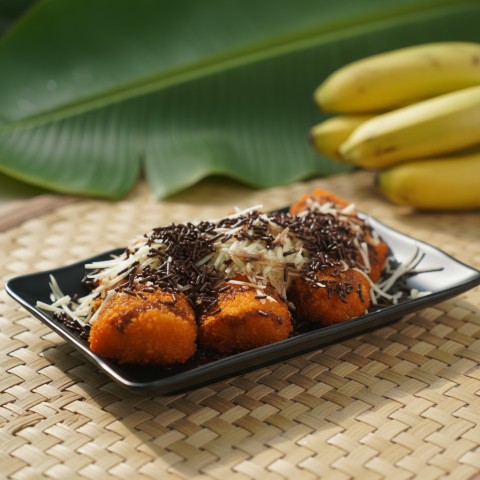 PISANG GORENG KRISPI COKLAT & KEJU - Image 6